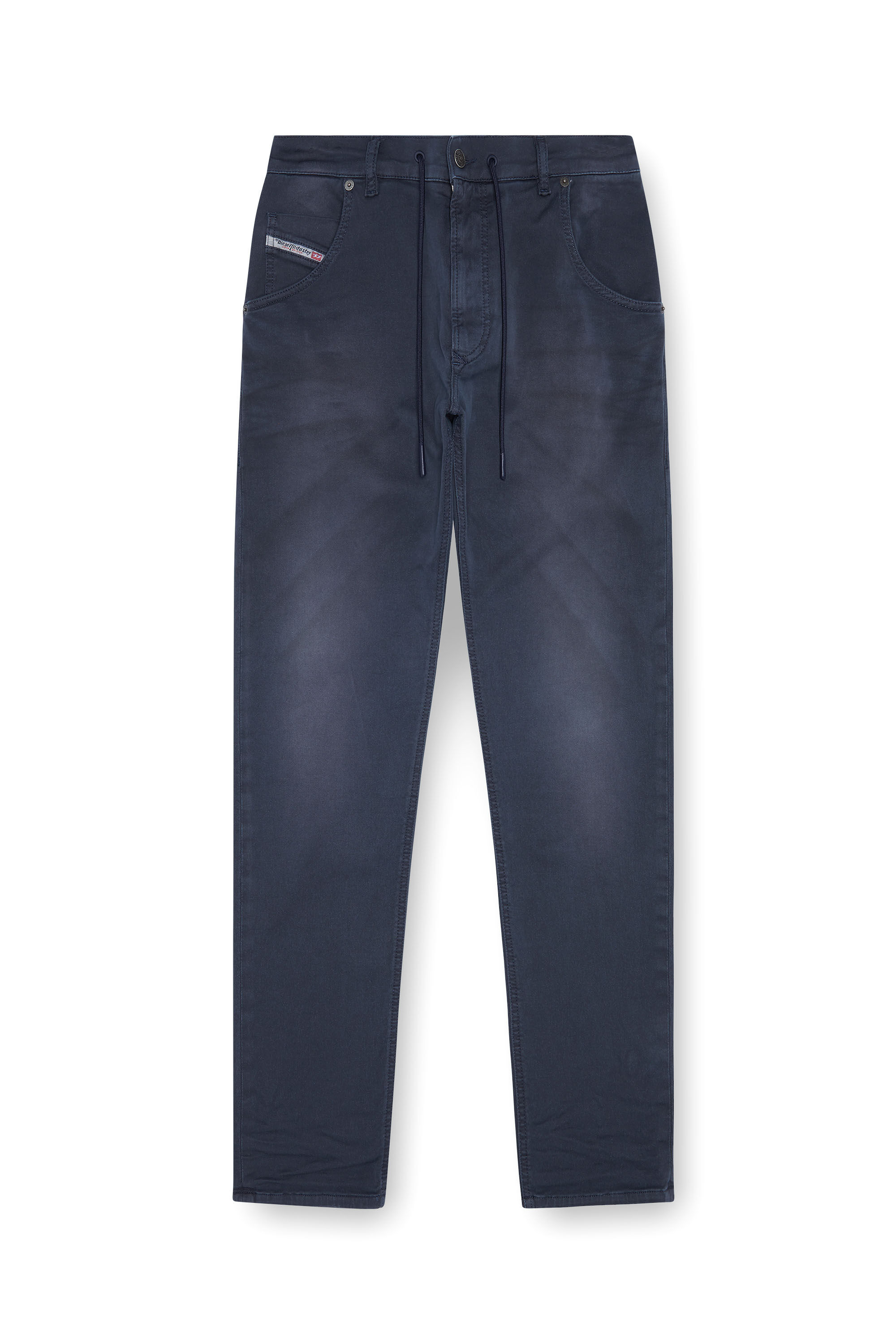 Diesel - Man's Regular 2032 D-Krooley Joggjeans® 0670M, Dark Blue - 2