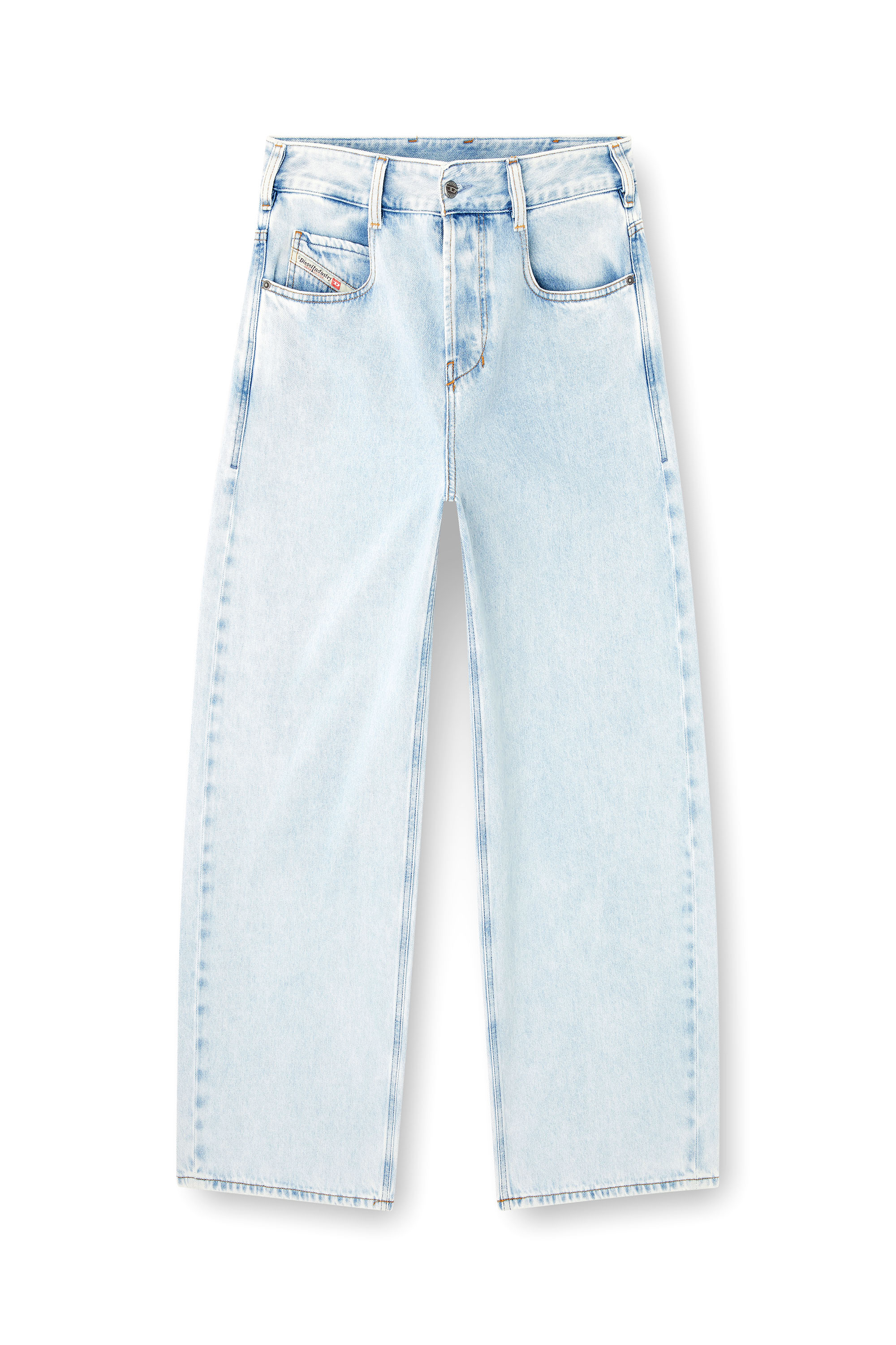 Diesel - Unisex's Relaxed Jeans 1997 D-Enim 09M74, Light Blue - 4